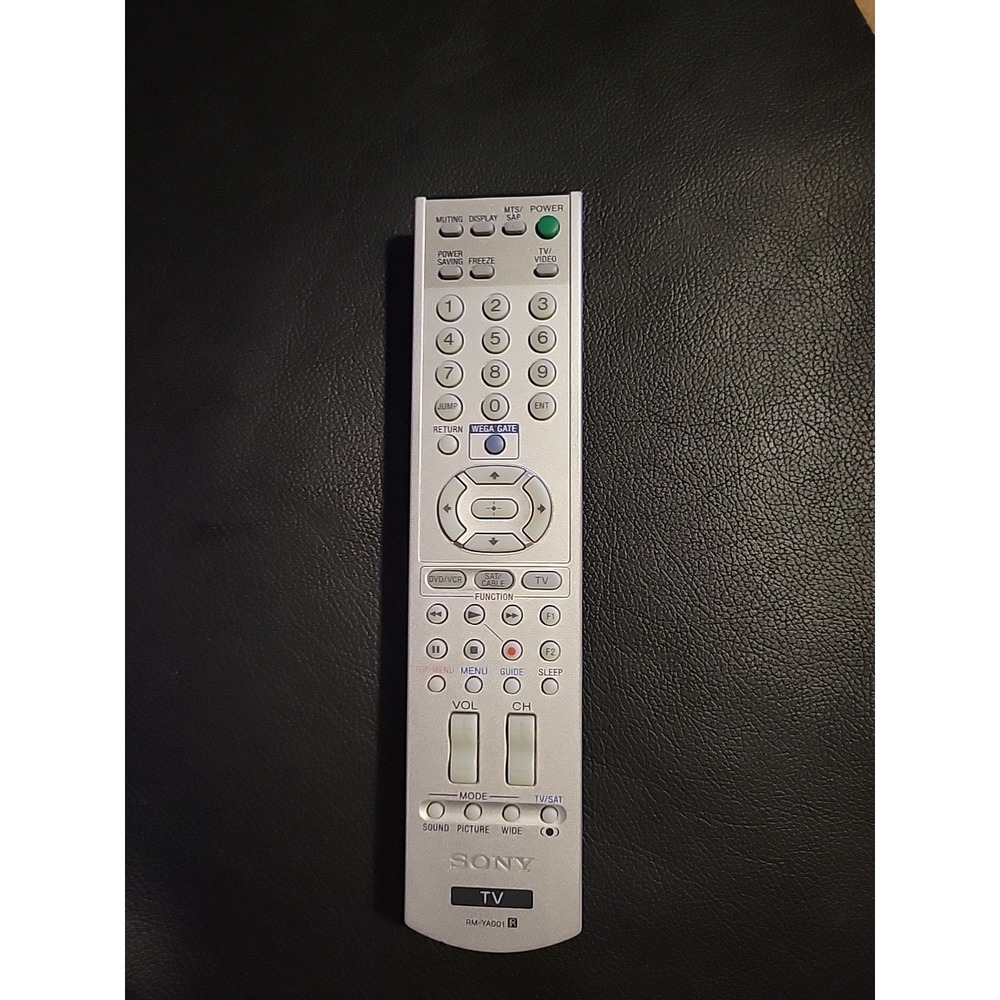 Genuine Sony TV Remote Control RM-YA001 U15 Tested